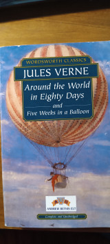 Around the world in eighty days - Five weeks in a balloon