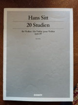 20 studies for violin Op 69