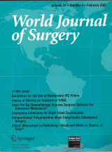 World Journal of Surgery, Volume 31, issue 2, February 2007
