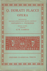 Q. Horati Flacci Opera