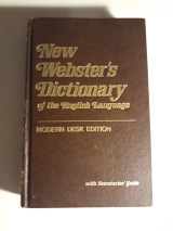 New Webster's dictionary of the English language. Modern desk edition