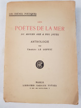 Les poètes de la mer: du Moyen Âge à nos jours
