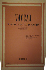 Vaccaj, metodo pratico di canto (soprano o tenore)