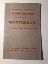 Illustrated catalogue of apparatus for the Montessori method of education