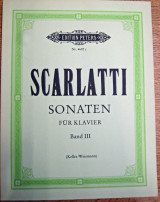 Scarlatti sonaten für klavier band III edition peters 4692C