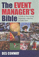 The Event Manager's Bible