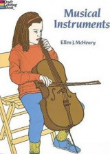 Musical Instruments Coloring Book