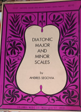 Diatonic major and minor scales