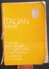 Italian Dictionary. Italian -English and English -Italian Pocket Dictionary