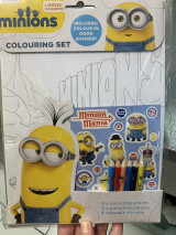 Minions colouring set