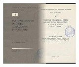 Postwar Growth in Greek Agricultural Production : a Study in Sectoral Output Change