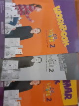 Off wall 2 workbook + grammar book + test booklet
