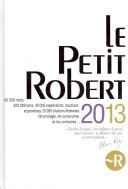 Le petit Robert