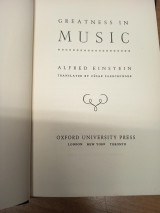 Greatness in Music