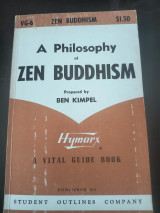 A philosophy of Zen Buddhism