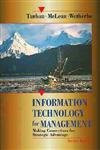 Information technology for managment. Making connections for strategic advantage