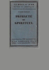 Primauté du Spirituel