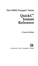 QuickC Instant Reference