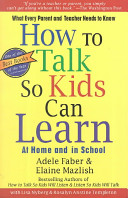 How To Talk So Kids Can Learn