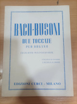 Bach Busoni due toccate per organo