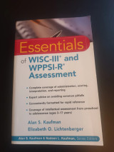 Wisc - III. Clinical Use and Interpetation