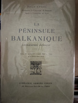 La Peninsule balkanique (Geographie Humaine)