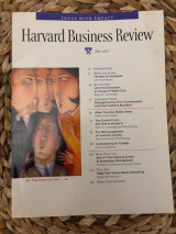 Harvard Business Review Magazine July 2002