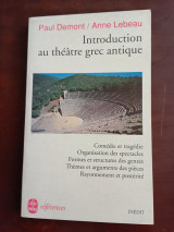 Introduction au théâtre grec antique