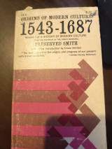 Origins of Modern Culture 1542-1687