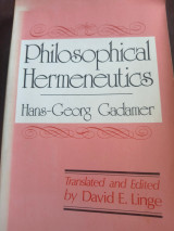 Philosophical Hermeneutics