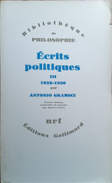 Ecrits politiques III 1923-1926