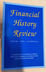 Financial history review vol 7 October 2000