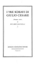 I tre schiavi di Giulio Cesare