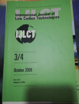 Ijlct; International Journal of Low Carbon Technologies