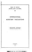 International Monetary Vacillations