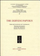 The Derveni Papyrus