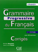 Grammaire progressive du français : avec 400 exercices : avancé