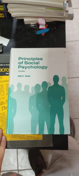 Principles of social psychology - 3rd edition