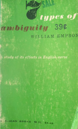 Seven Types of Ambiguity
