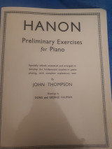 Hanon Preliminary exercises for piano