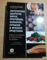 Λειτουργικές ιδιότητες νερού, πρωτεϊνών, σακχαρων, λιπιδίων & φυσικών χρωστικων