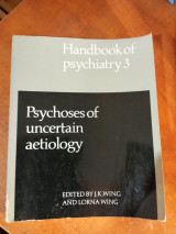 Handbook of psychiatry 3
