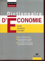 Dictionnaire d'Economie