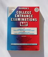 Βιβλίο Barron's Sat College Entrance Examinations ένατη έκδοση 1978