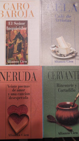 Veinte poemas de amor y una cancion desesperada / El senor Inquisidor / Cafe de artistas / Rinconete y Cortadillo Alianza Cien