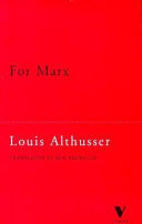 For Marx