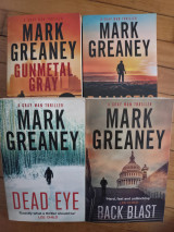 Mark Greaney – Σειρά The Gray Man - 4 βιβλία στα Αγγλικά