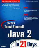 Sams Teach Yourself Java 2 in 21 Days