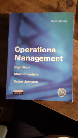 Operations Management Nigel Slack, Stuart Chambers, Robert Johnston
