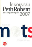 Le nouveau petit Robert